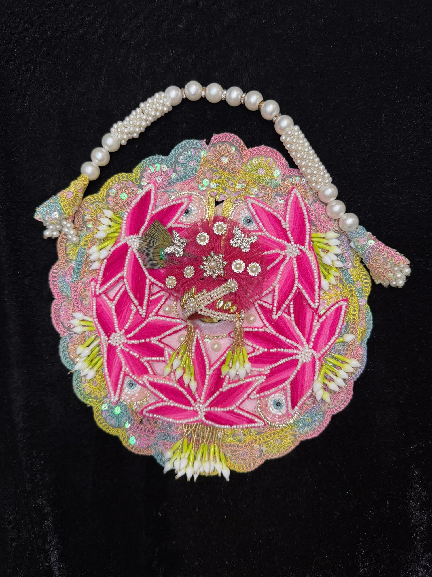 Textile craftsmanship and fabric details